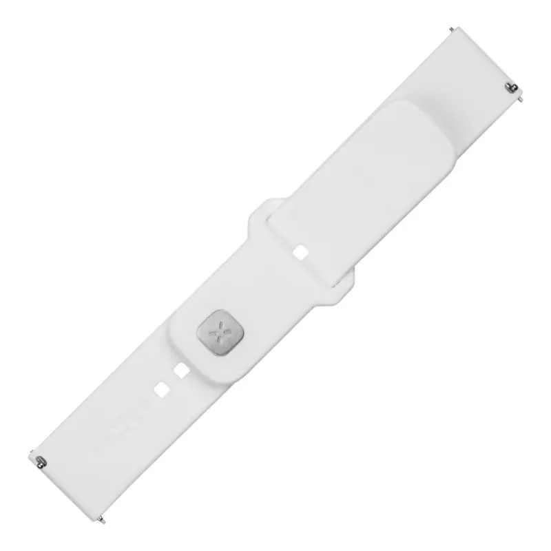 FIXED Silikone rem til Smartwatch Universal 20 mm Hvid - 8016126
