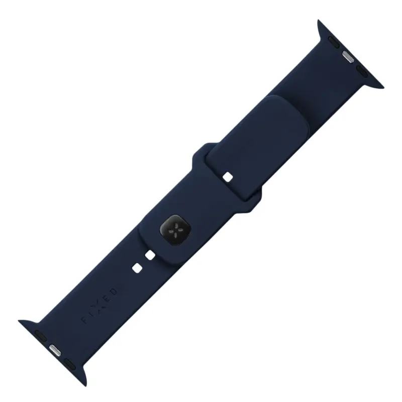 FIXED Silikone rem SET til Apple Watch 42/44/45mm Blå - 8016133
