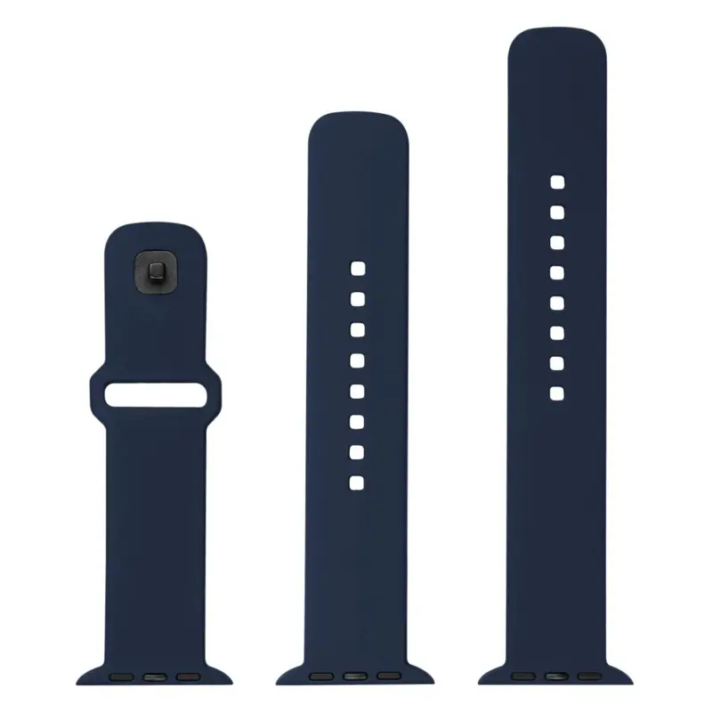 FIXED Silikone rem SET til Apple Watch 42/44/45mm Blå - 8016133