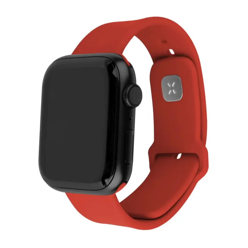 FIXED Silikone rem SET til Apple Watch 38/40/41mm Rød - 8016139