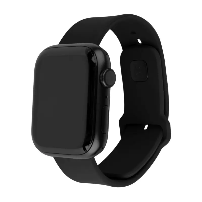 FIXED Silikone rem SET til Apple Watch Ultra-2/49mm Sort - 8016142