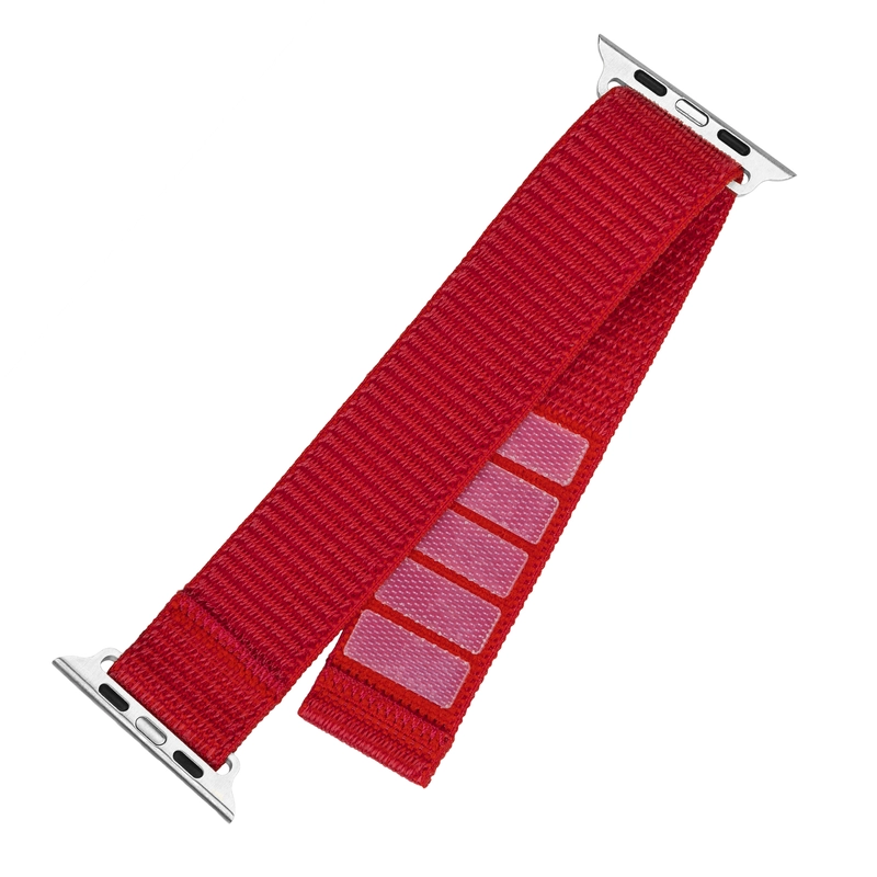 FIXED Nylon rem til Apple Watch 42/44/45mm Rød - 8016158
