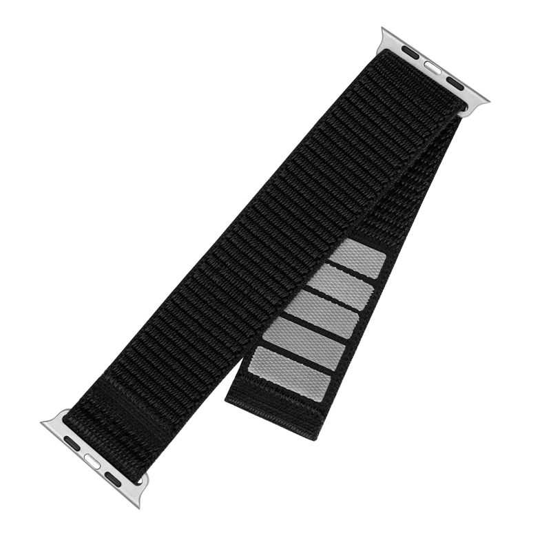FIXED Nylon rem til Apple Watch 38/40/41mm Sort - 8016162