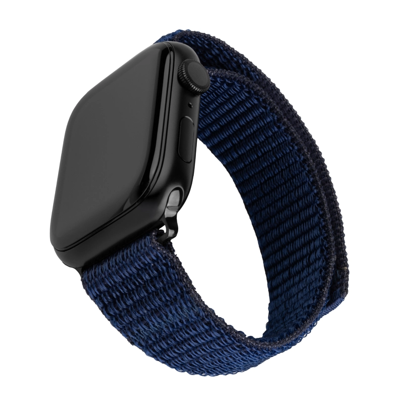 FIXED Nylon rem til Apple Watch Ultra-2/49mm Mørkeblå - 8016169