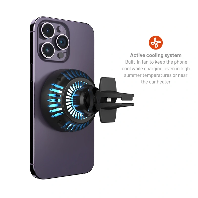 FIXED MagCool 15W Telefonholder til ventilationsgaller - 8016476