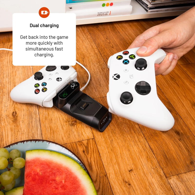 FIXED Dock til Xbox One/S/X/Elite controllere Sort - 8016547