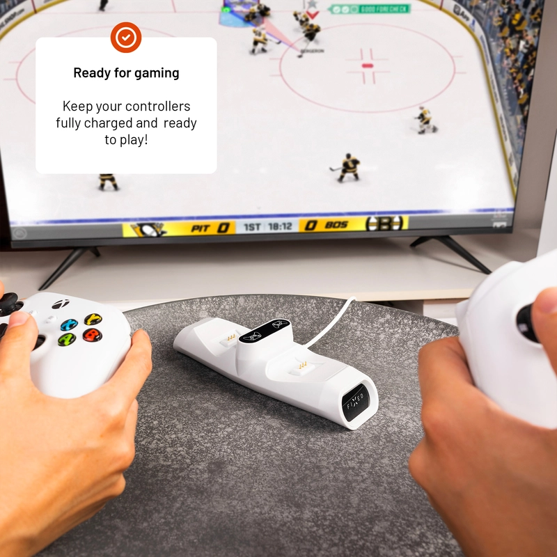 FIXED Dock til Xbox One/S/X/Elite controllere Hvid - 8016548