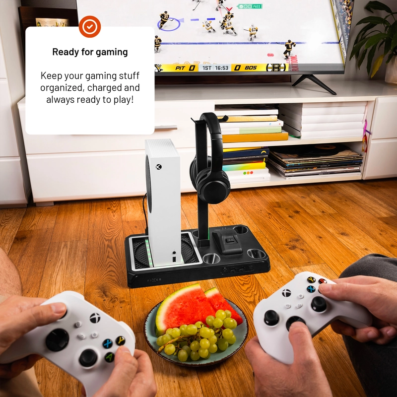 Fixed Dockingstation til Xbox Series S/X Sort - 8016549