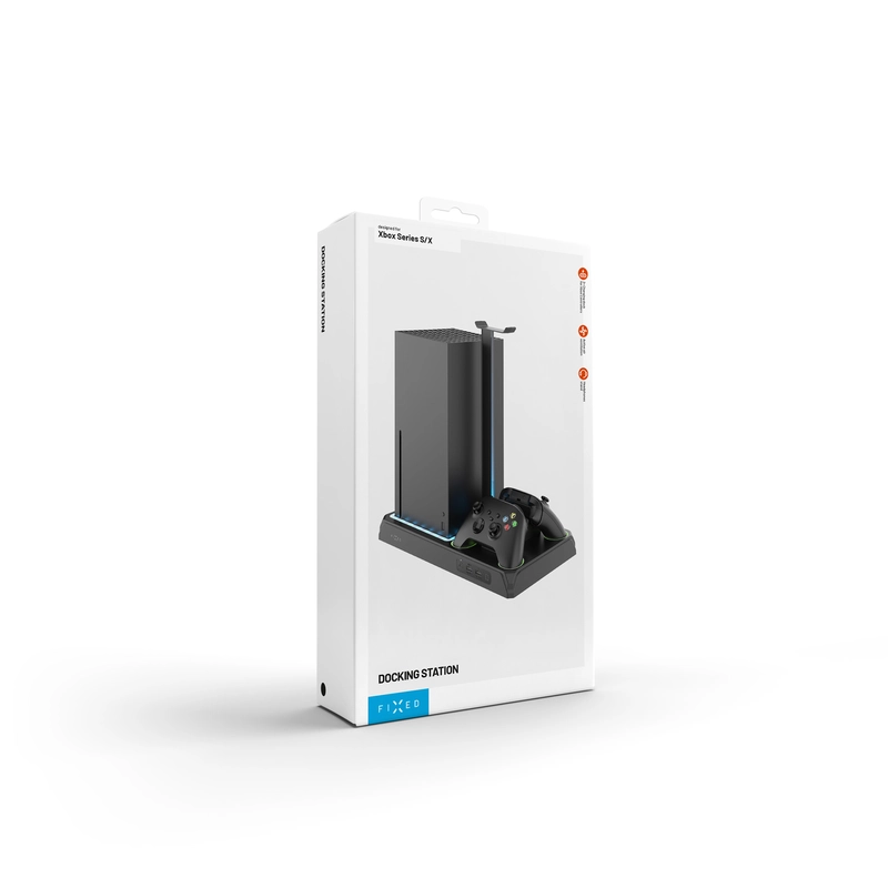 Fixed Dockingstation til Xbox Series S/X Sort - 8016549