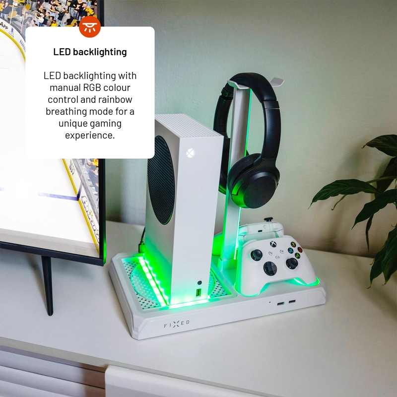 Fixed Dockingstation til Xbox Series S/X Hvid - 8016550