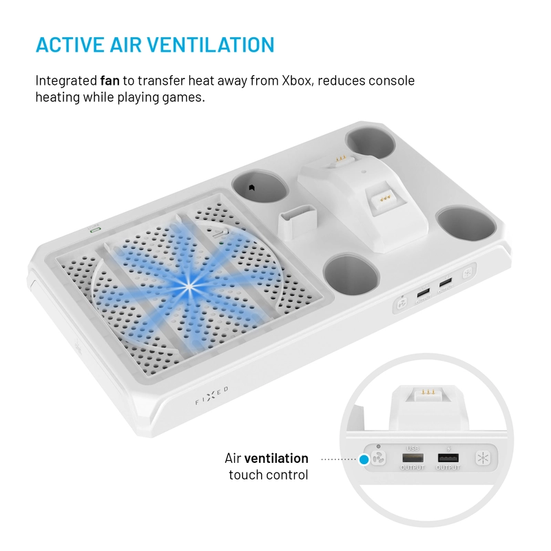 Fixed Dockingstation til Xbox Series S/X Hvid - 8016550