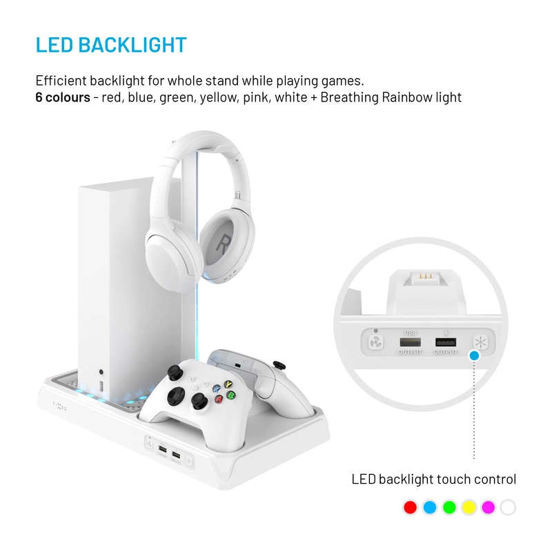 Fixed Dockingstation til Xbox Series S/X Hvid - 8016550