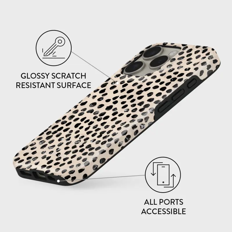 Burga Almond Latte - Apple iPhone 15 Pro Tough MagSafe Cover - 2834125