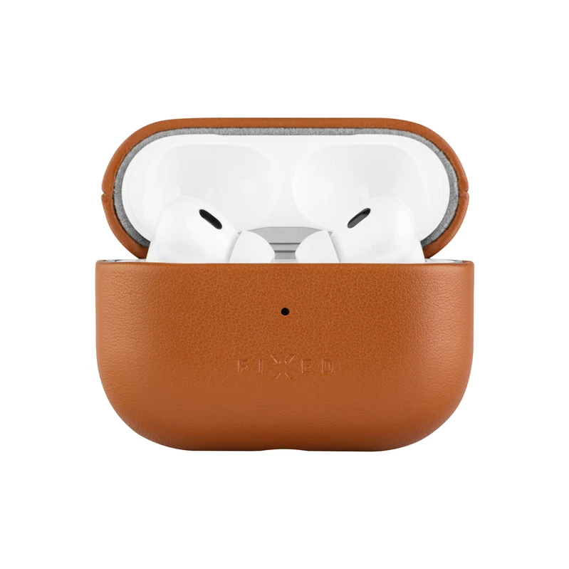 FIXED Ægte læder etui til Airpods 3 Brun - 8016732