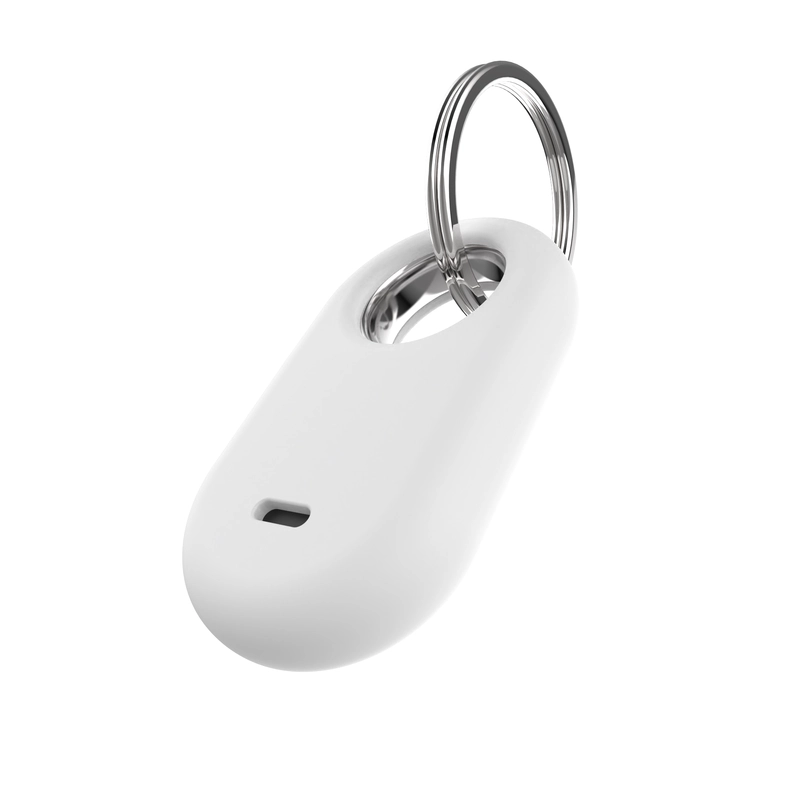 FIXED Silky Galaxy SmartTag2 Keychain Case Hvid - 8016738