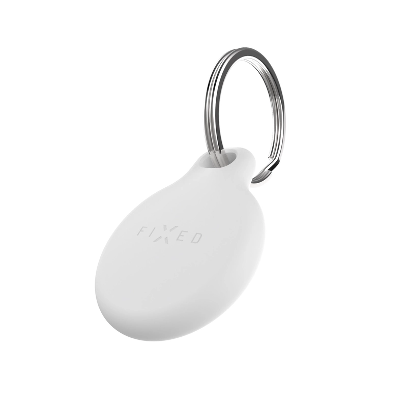 FIXED Silky Apple AirTag Keychain Case Hvid - 8016743