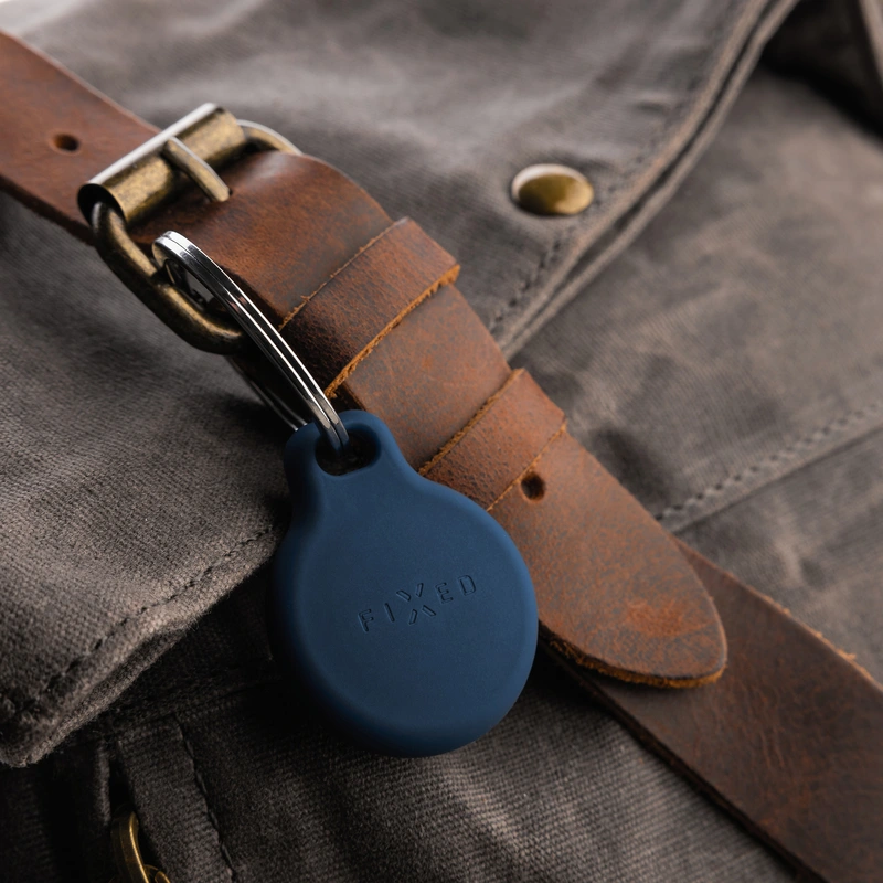 FIXED Silky Apple AirTag Keychain Case Hvid - 8016743