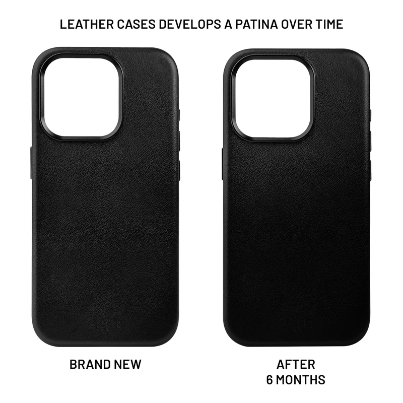 FIXED MagLeather cover iPhone 16 Pro Max Sort - 8017213