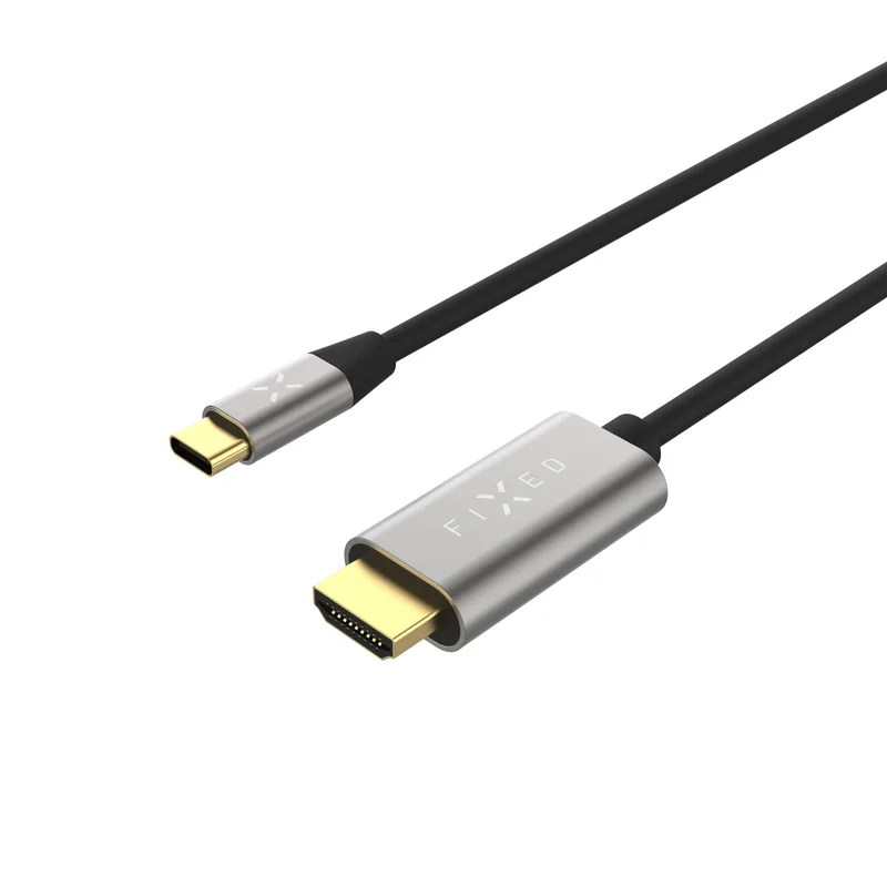 FIXED USB-C / HDMI 4K/60Hz USB 3.1 Gen2 kabel 2m Sort - 8017462