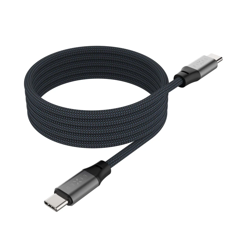 FIXED MAGNETIC 240W USB-C/C kabel 1.2m Sort - 8017609