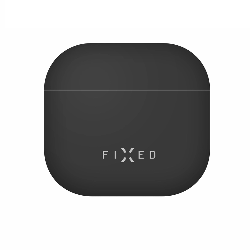 FIXED Silky Silicone case til Apple AirPods 4/4 ANC Sort - 8017749
