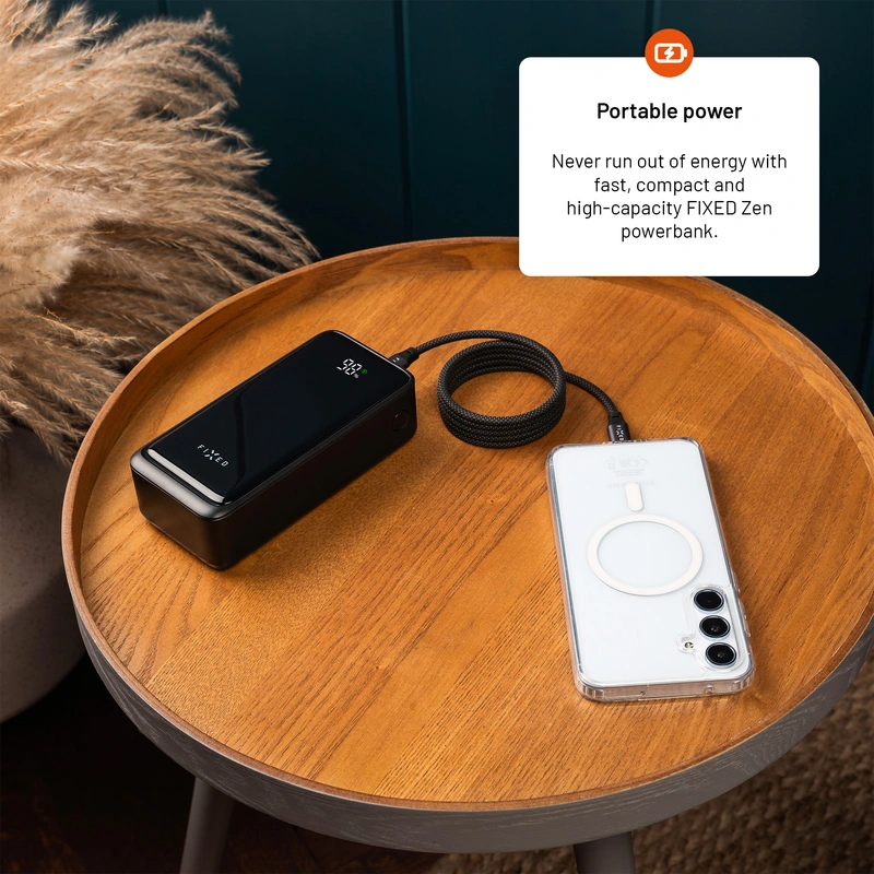 FIXED Zen2 30 USB-C PD 20W Power Bank 30.000 mAh Sort - 8017798