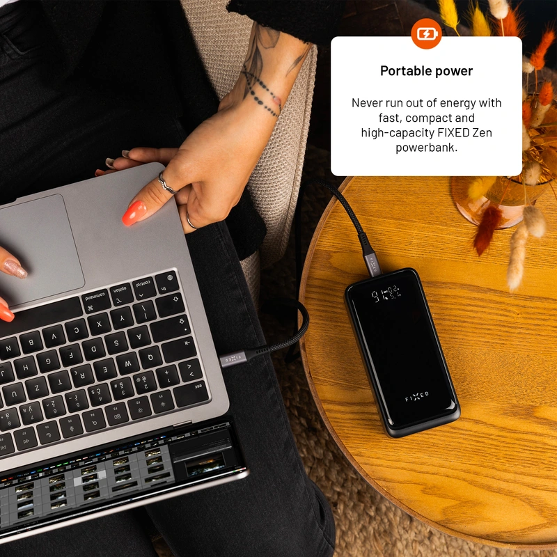 FIXED Zen2 30 Plus USB-C 65W Power Bank 30.000 mAh Sort - 8017799