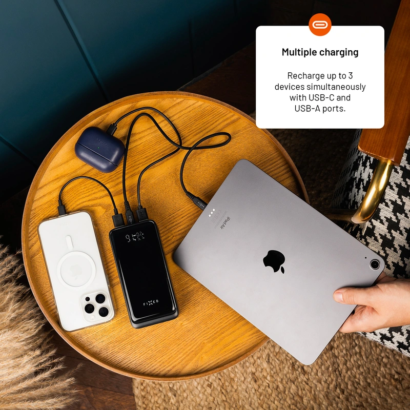 FIXED Zen2 30 Plus USB-C 65W Power Bank 30.000 mAh Sort - 8017799