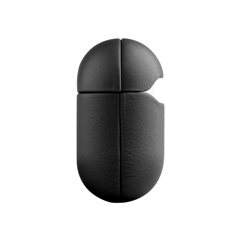 FIXED Ægte læder etui til Airpods 4/4 ANC Sort - 8017975