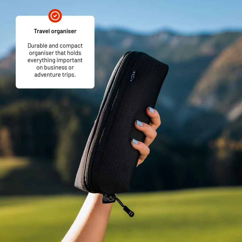 FIXED Camino Pack til telefoner og tilbehør Sort - 8018002