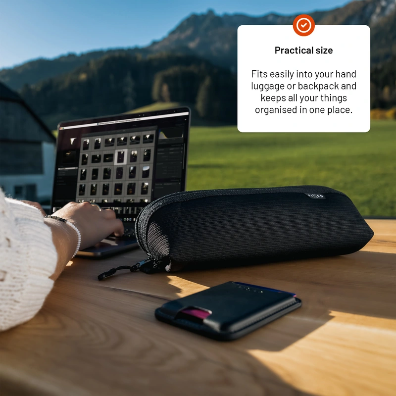 FIXED Camino Pack til telefoner og tilbehør Sort - 8018002