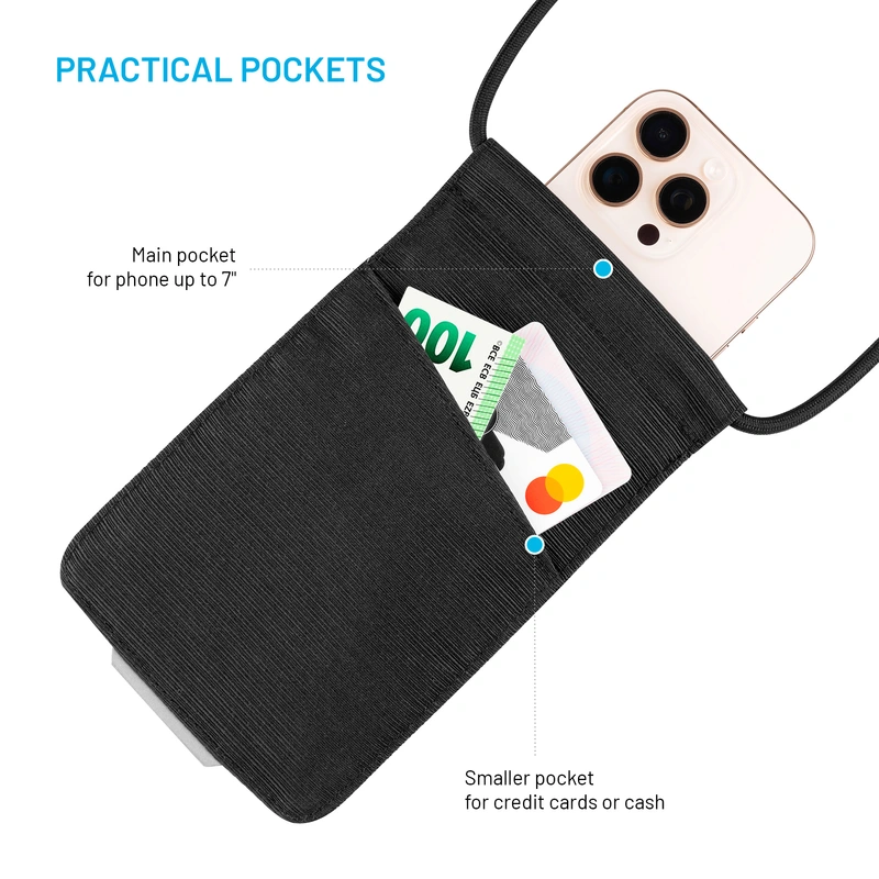 FIXED Skuldertaske med slynge til telefoner op til 7