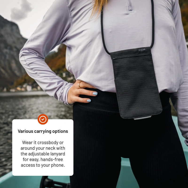 FIXED Skuldertaske med slynge til telefoner op til 7