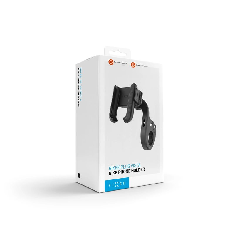 FIXED Bikee Plus Vista Smart Lock Telefonholder til Cykel Sort - 8018226