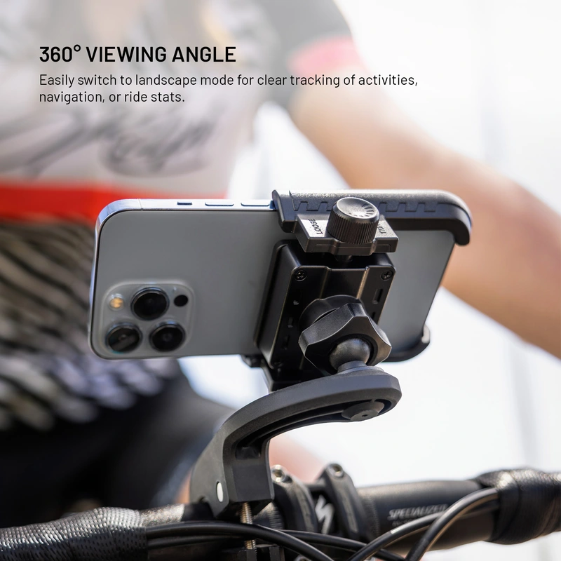 FIXED Bikee Plus Vista Smart Lock Telefonholder til Cykel Sort - 8018226