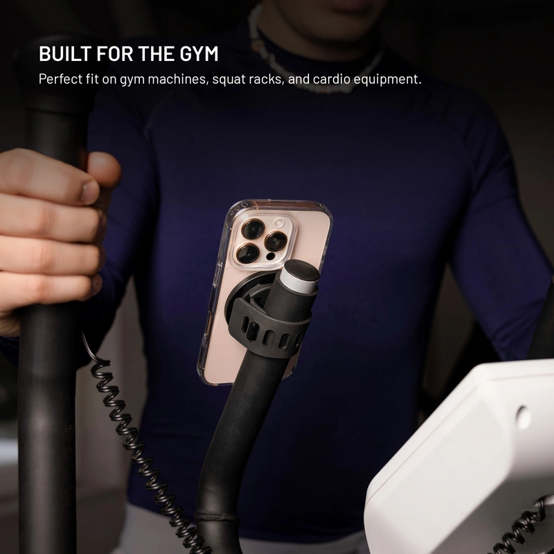 FIXED MagGrip Active Smartphone-holder til styret Sort - 8018301