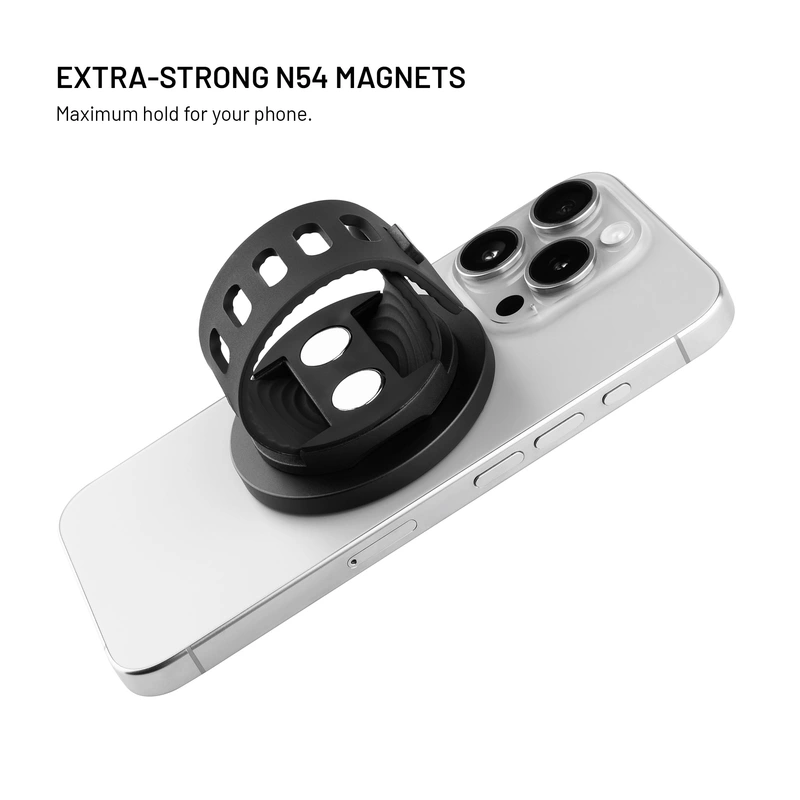 FIXED MagGrip Active Smartphone-holder til styret Sort - 8018301