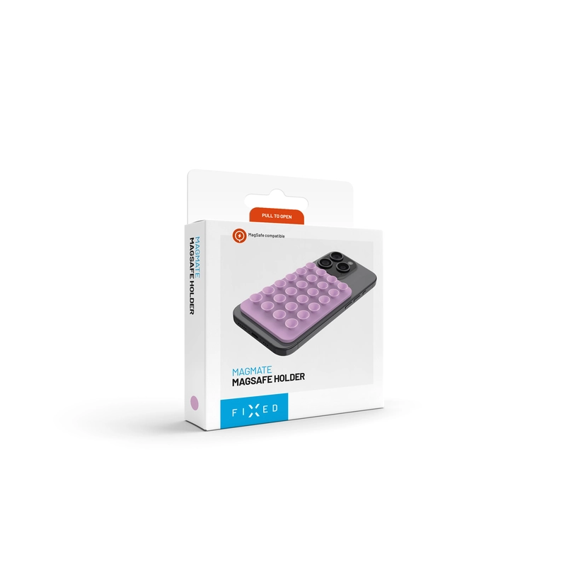 FIXED MAGMATE MagSafe holder med sugekopper Pink - 8018335