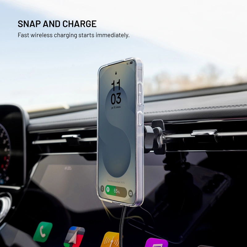 FIXED MagRound2 15W Telefonholder til ventilationsgaller - 8018352