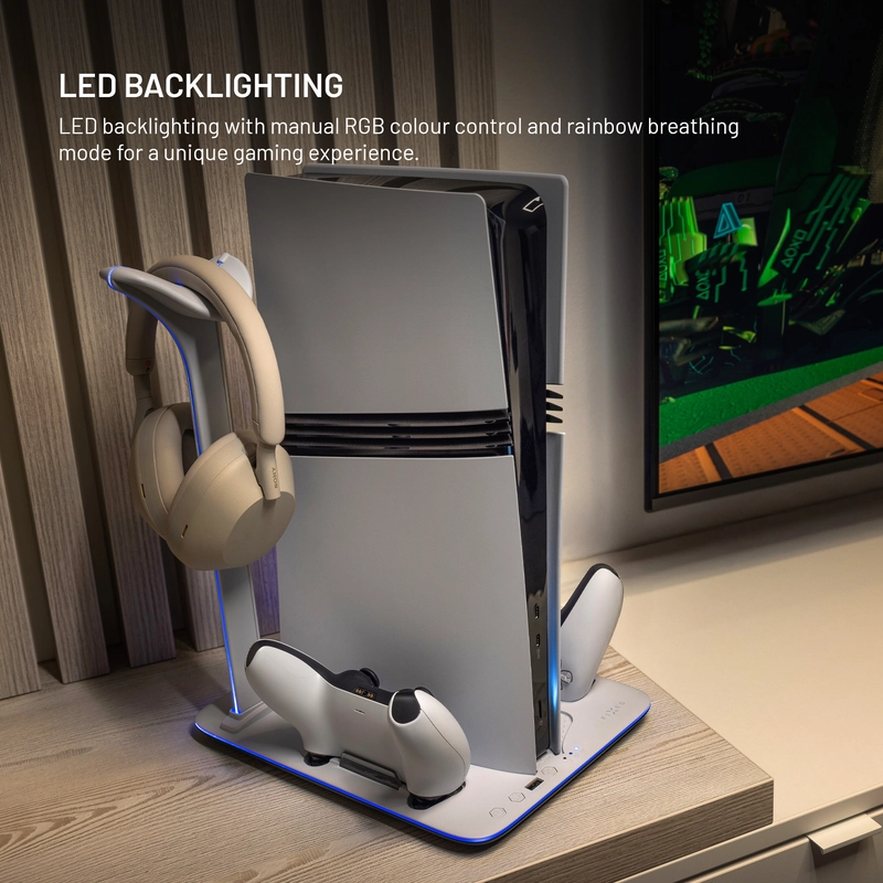 FIXED Multifunktionel PS5 Pro/Slim Dockingstation - 8018354