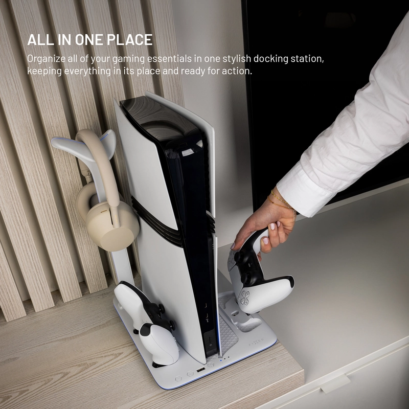 FIXED Multifunktionel PS5 Pro/Slim Dockingstation - 8018354