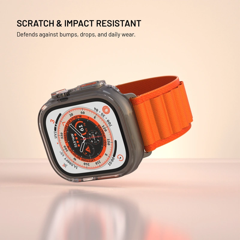 FIXED PURE Beskyttelsesetui og glas til Apple Watch 49mm - 8018366