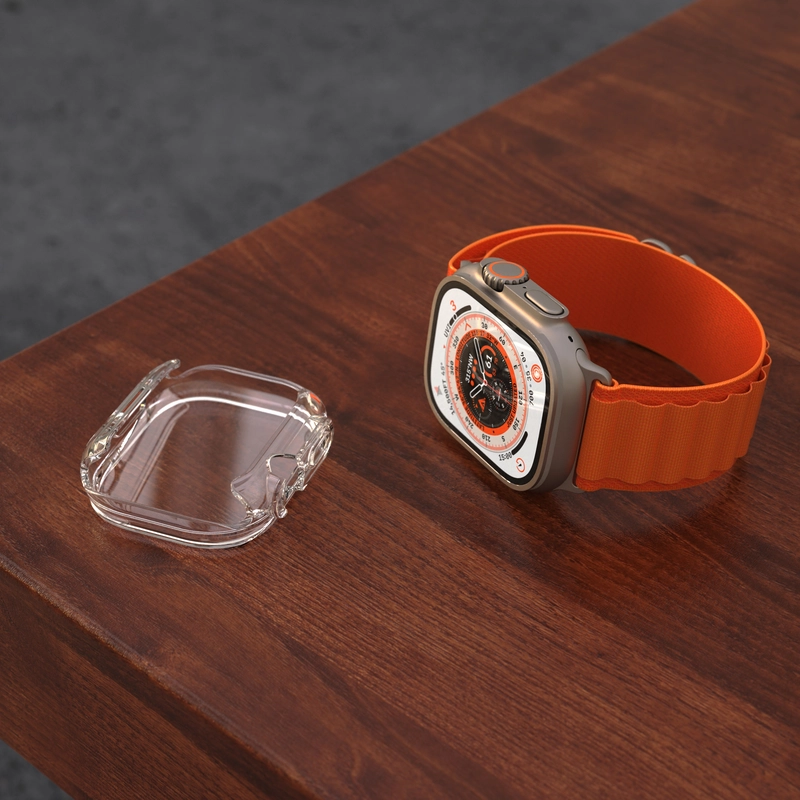 FIXED PURE Beskyttelsesetui og glas til Apple Watch 49mm - 8018366