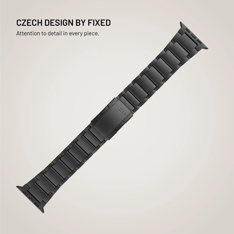 FIXED Titaniumrem til Apple Watch 42/44/45/46/49mm Sort - 8018384