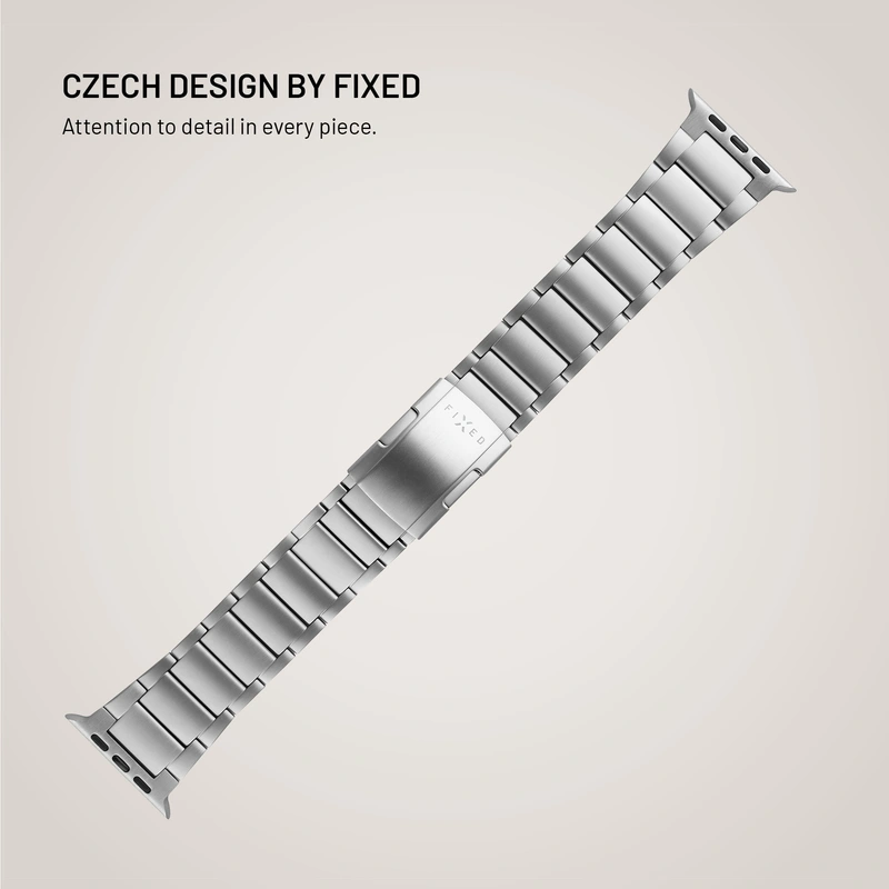 FIXED Titaniumrem til Apple Watch 42/44/45/46/49mm Natural Titanium - 8018385