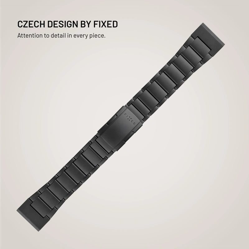 FIXED Titanium-rem til Garmin QuickFit 26mm Sort - 8018390