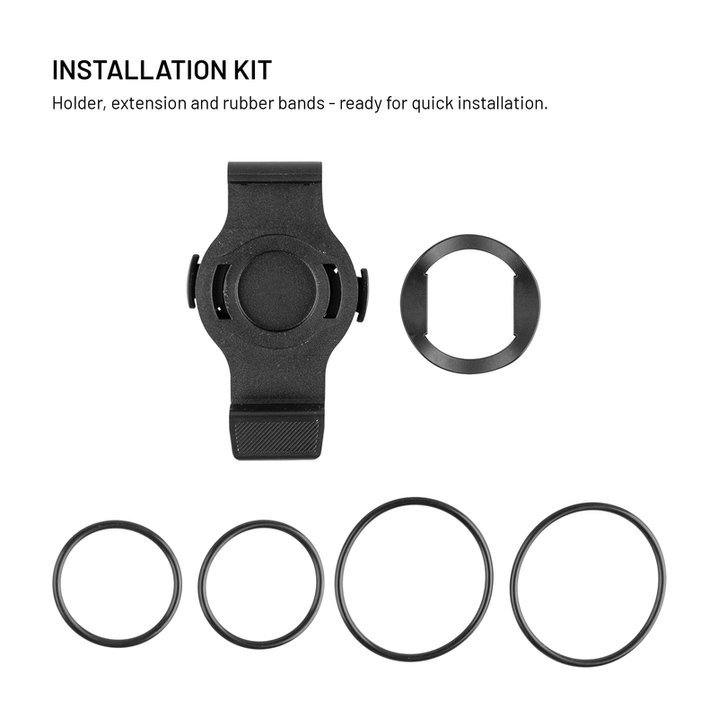 FIXED Cykelholder til Garmin smartwatches 22mm Sort - 8018427