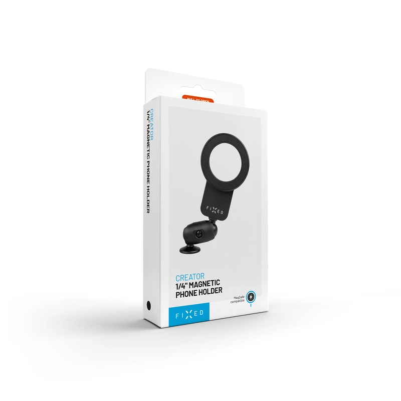 FIXED Creator Amgnetic magnetisk telefonholder med MagSafe-understøttelse Sort - 8018543