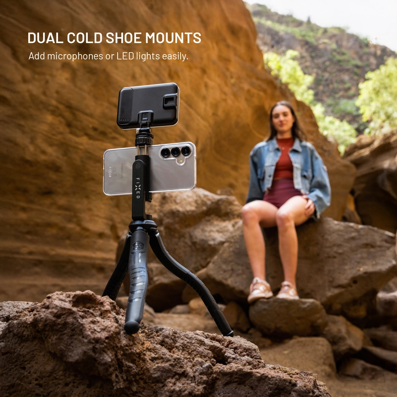 FIXED Creator Fleksibelt stativ til smartphones Sort - 8018545