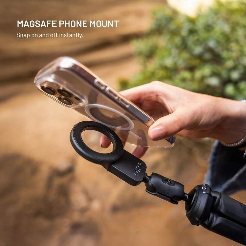 FIXED Creator Fleksibelt stativ med MagSafe til smartphones Sort - 8018546